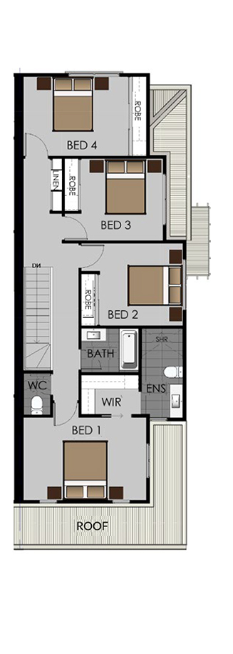 Terrace 4 - A2 - 4bed - firstfloor