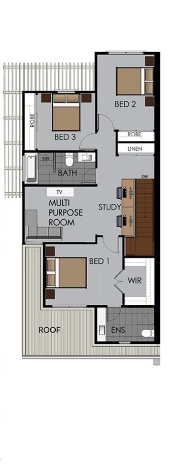 Terrace 25- G1 - 3bed - firstfloor